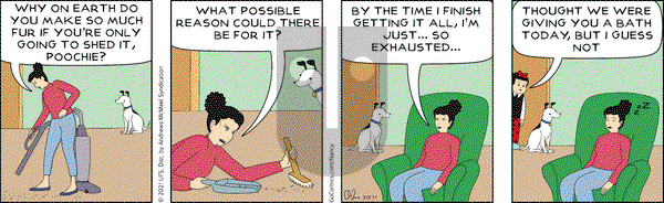 Nancy on Friday February 12, 2021 Comic Strip