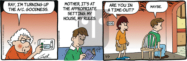 Lola on Monday July 7, 2025 Comic Strip