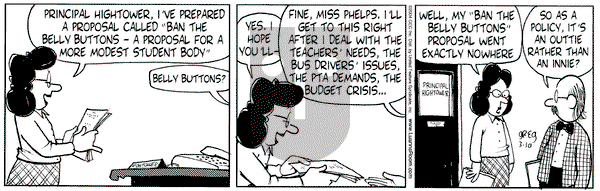Luann on Thursday March 11, 2004 Comic Strip
