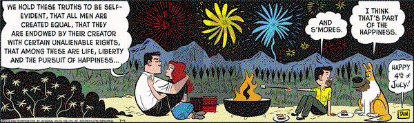 Rip Haywire on Monday July 4, 2016 Comic Strip