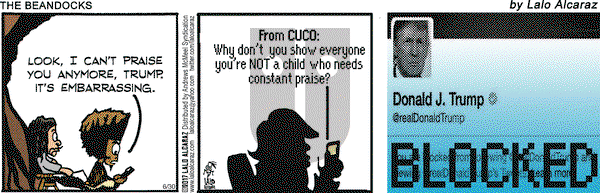 La Cucaracha on Friday June 30, 2017 Comic Strip