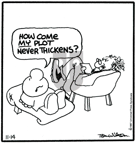Ziggy - Saturday November 14, 1987 Comic Strip