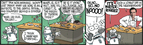 Monty on Saturday January 18, 2014 Comic Strip
