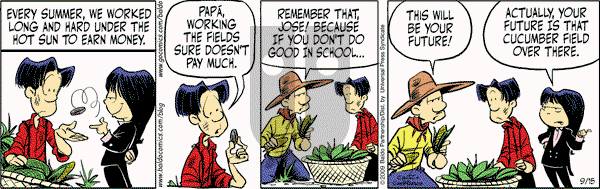 Baldo - Tuesday September 15, 2009 Comic Strip