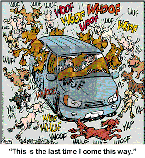 Marmaduke on Friday August 16, 2013 Comic Strip