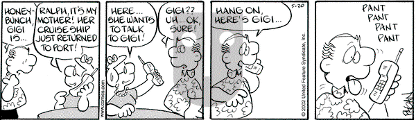 Drabble on Monday May 20, 2002 Comic Strip