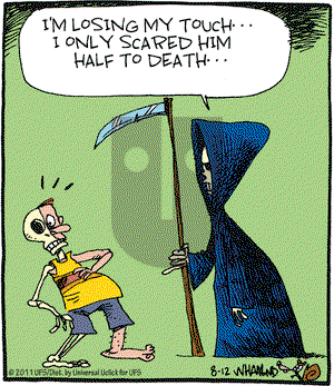 Reality Check on Friday August 12, 2011 Comic Strip