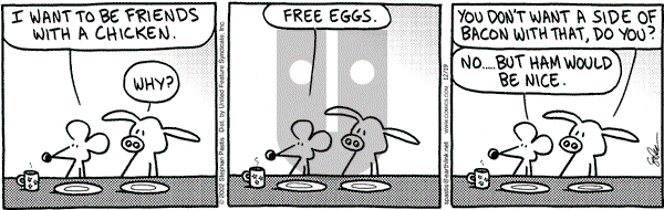 Pearls Before Swine on Sunday January 19, 2003 Comic Strip