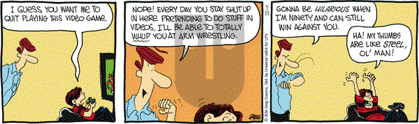 The Buckets on Thursday May 15, 2014 Comic Strip