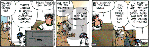 Get Fuzzy on Monday July 12, 2010 Comic Strip