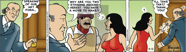 Alley Oop on Friday September 12, 2014 Comic Strip