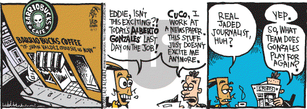 La Cucaracha on Monday September 17, 2007 Comic Strip