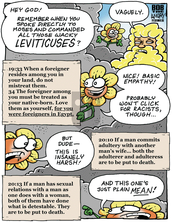 Bob the Angry Flower on Monday July 28, 2025 Comic Strip