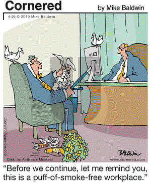 Cornered on Tuesday June 25, 2019 Comic Strip