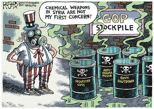 Rob Rogers on Thursday September 12, 2013 Comic Strip