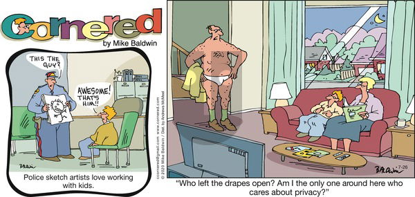 Cornered on Sunday July 26, 2020 Comic Strip