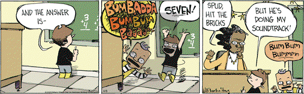 Wallace the Brave on Wednesday April 8, 2020 Comic Strip