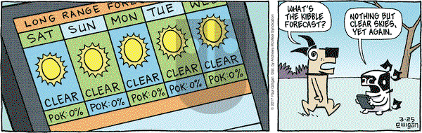 Pooch Cafe on Saturday March 25, 2017 Comic Strip