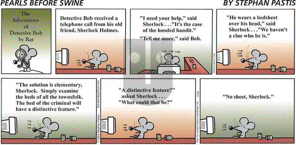 Pearls Before Swine on Sunday November 2, 2003 Comic Strip