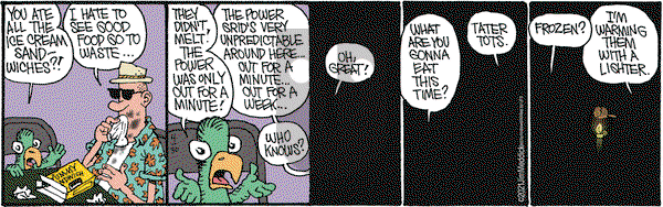Monty on Friday April 30, 2021 Comic Strip