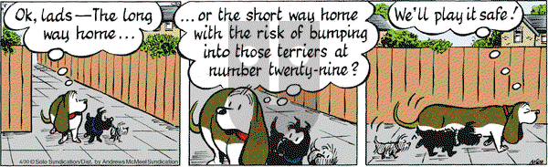 Fred Basset on Tuesday April 30, 2019 Comic Strip