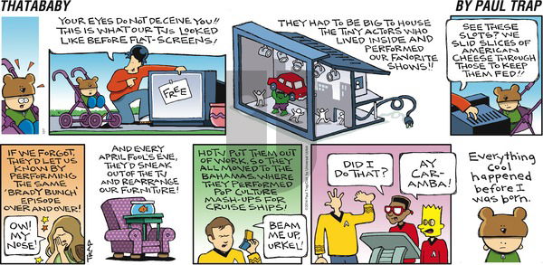 Thatababy - Sunday December 7, 2014 Comic Strip