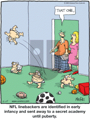 In the Bleachers - Tuesday November 15, 2005 Comic Strip