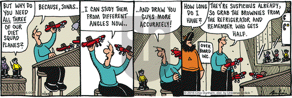 Overboard on Tuesday November 29, 2016 Comic Strip