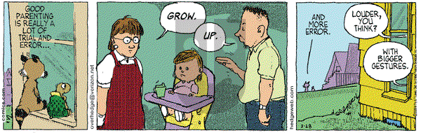 Over the Hedge on Tuesday February 28, 2006 Comic Strip