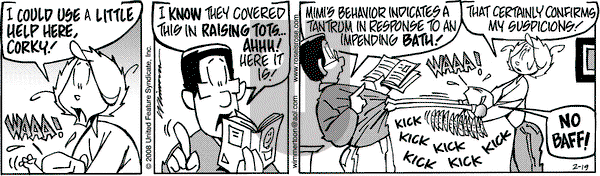 Rose is Rose on Tuesday February 19, 2008 Comic Strip