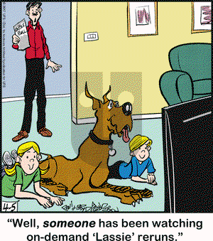 Marmaduke on Wednesday April 5, 2017 Comic Strip