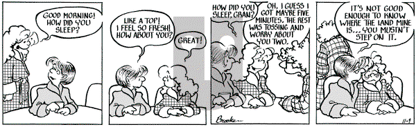 9 Chickweed Lane on Tuesday November 9, 1993 Comic Strip