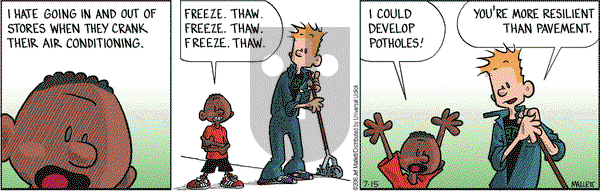 Frazz on Friday July 15, 2016 Comic Strip