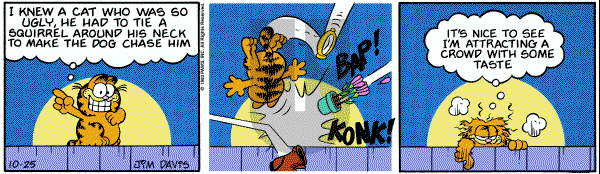 Garfield on Tuesday October 25, 1983 Comic Strip