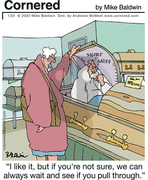 Cornered - Thursday January 23, 2020 Comic Strip