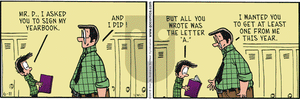 Grand Avenue on Monday June 11, 2018 Comic Strip