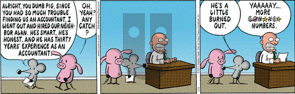 Pearls Before Swine - Wednesday April 14, 2010 Comic Strip