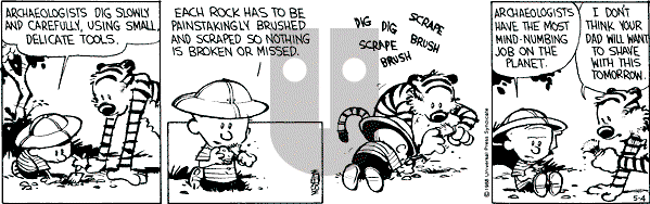 Calvin and Hobbes - Wednesday May 4, 1988 Comic Strip