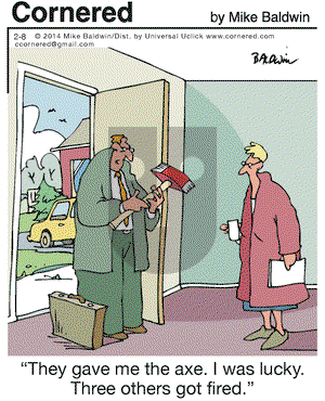 Cornered on Saturday February 8, 2014 Comic Strip