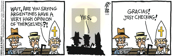 La Cucaracha on Friday March 29, 2013 Comic Strip