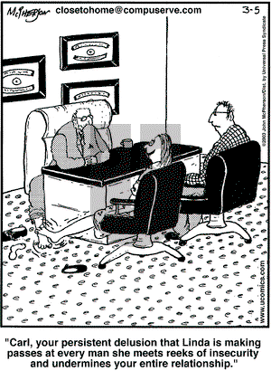 Close to Home on Wednesday March 5, 2003 Comic Strip