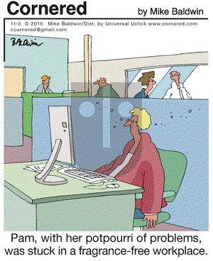 Cornered on Thursday November 3, 2016 Comic Strip