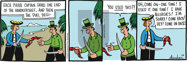 Overboard on Wednesday July 9, 2003 Comic Strip