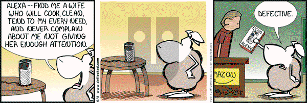 DeFlocked on Thursday June 8, 2017 Comic Strip