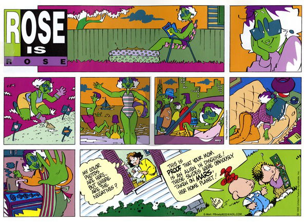 Rose is Rose on Sunday June 11, 1995 Comic Strip