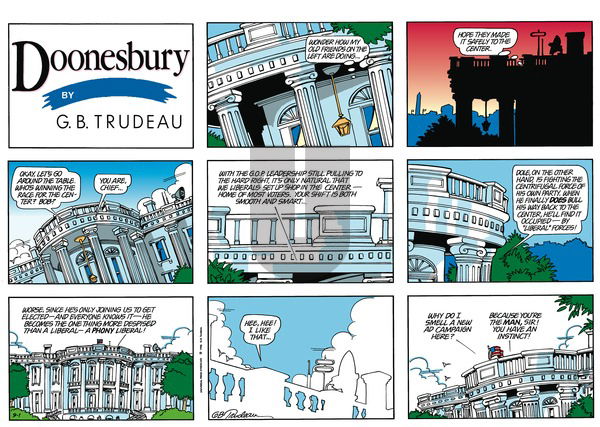 Doonesbury on Sunday September 1, 1996 Comic Strip