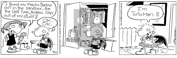 Soup to Nutz - Old on Tuesday June 25, 2002 Comic Strip