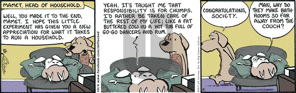 DeFlocked on Saturday October 6, 2012 Comic Strip
