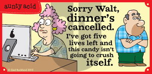 Aunty Acid on Tuesday March 10, 2015 Comic Strip