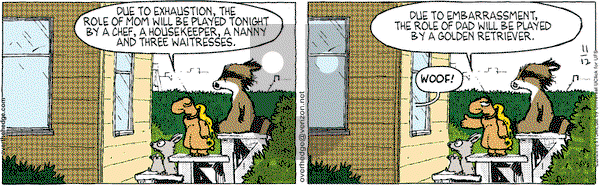 Over the Hedge on Monday November 12, 2012 Comic Strip